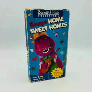 Barney & Friends Collection: Barney's Home Sweet Homes VHS Tape Movie #99041